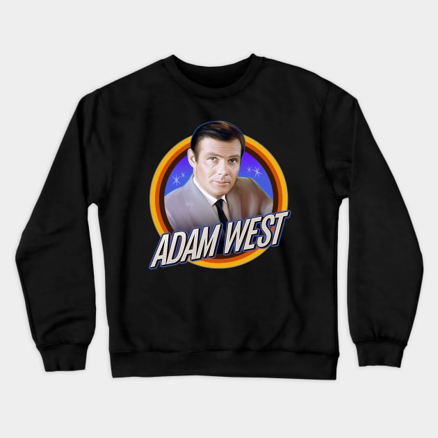 Adam West Crewneck Sweatshirt by Trazzo